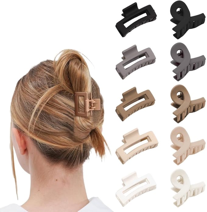 Dailygoods - Antislip Haarklemmen (10x Mini Clips)