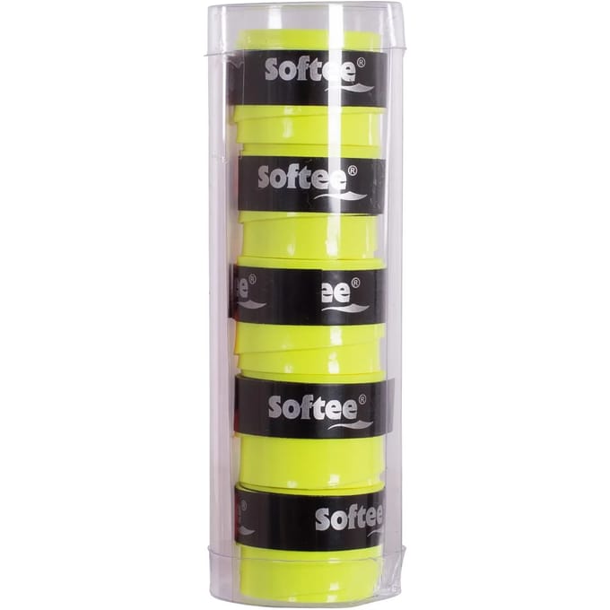 Set van 5 overgrips Smooth Softee Tech Amarillo Flúor ÚNICA
