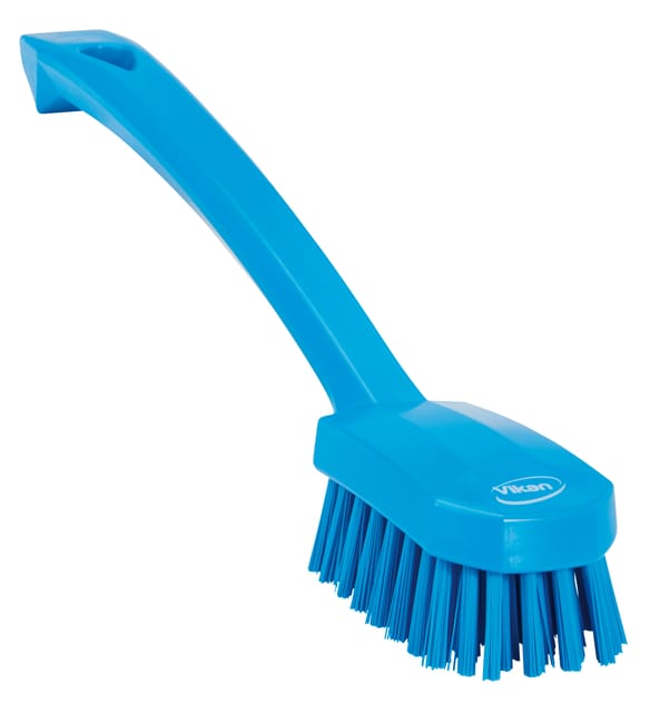 Vikan Hygiëne universele afwasborstel blauw