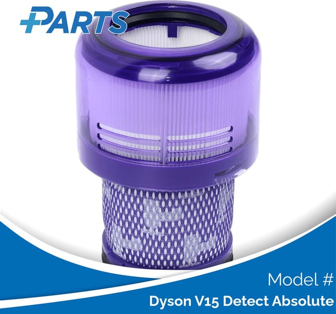 Dyson V15 Detect Absolute Filter (Plus.Parts® alternatief voor 970013-02)