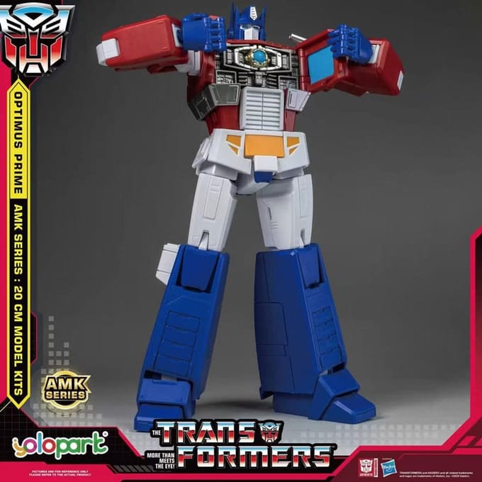 Yolopark Transformers Generation One AMK Series Plastic Model Kit Optimus Prime 20 cm Model Kits