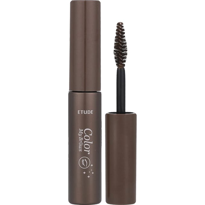 ETUDE, Color My Brows, 01 Rich Brown, 4.5g (0,15 oz) black