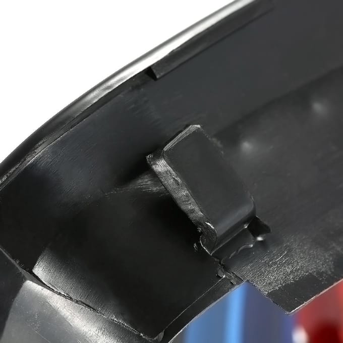 Calandre noire mate de couleur M, 2 pièces, pour BMW E46 série 3 4 portes 1998 – 2001 gray