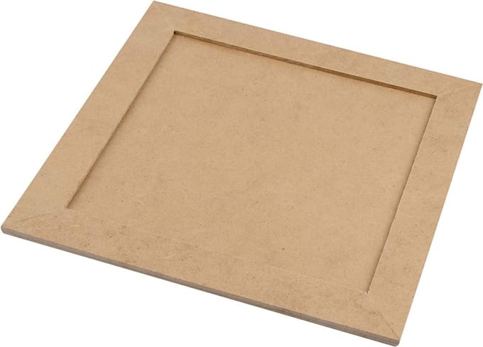 Frame lijmen, D: 3 mm, afm 22x22 cm, 1 stuk