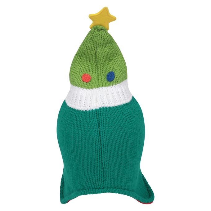 Mountain Warehouse Kerstmuts met fleecevoering voor kinderen/Kinderen (Groen)