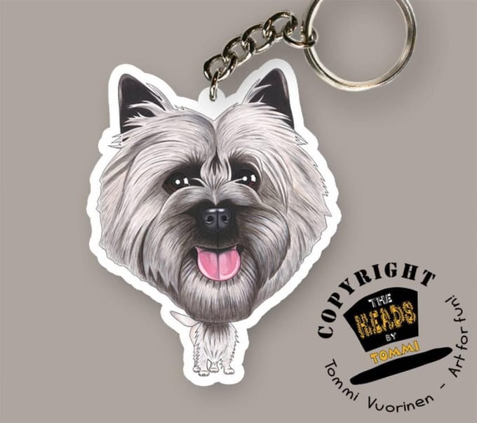 Sleutelhanger Hond Cairn Terrier