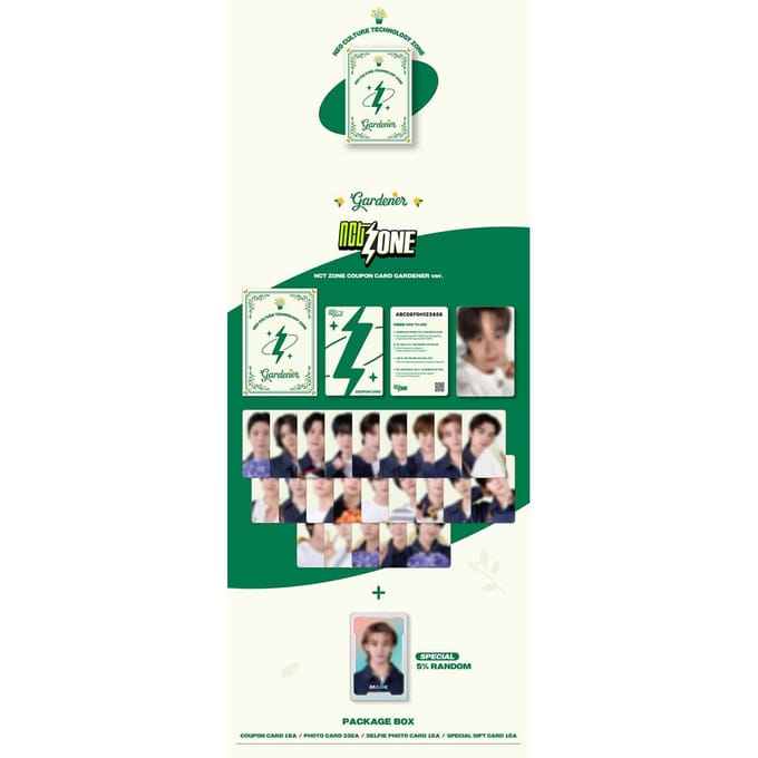 NCT - NCT ZONE Couponkaart GARDENER ver. blue
