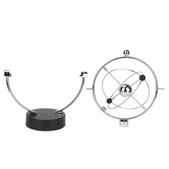 Art Cinétique Astéroïde Kit d'Astronomie Électrique Mouvement Perpétuel Alimentation USB Batterie white