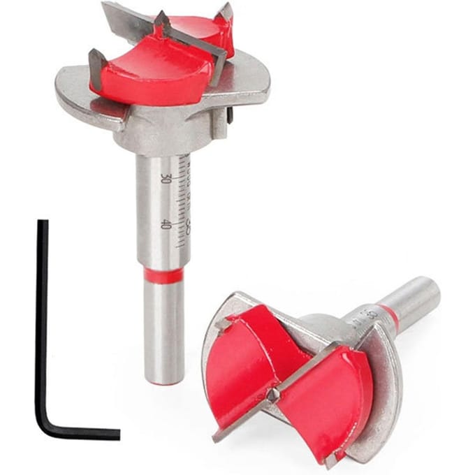 35mm Scharniergat Boor Aluminiumlegering Boorjig Positioneerder Bit voor Houtbewerking