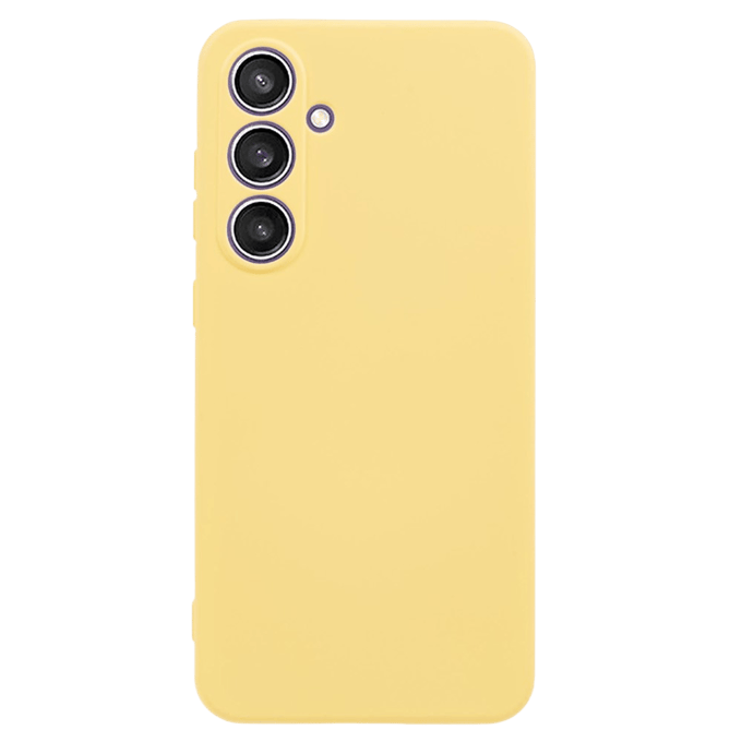 Mocaa Samsung Galaxy A37 Siliconen Hoesje Geel