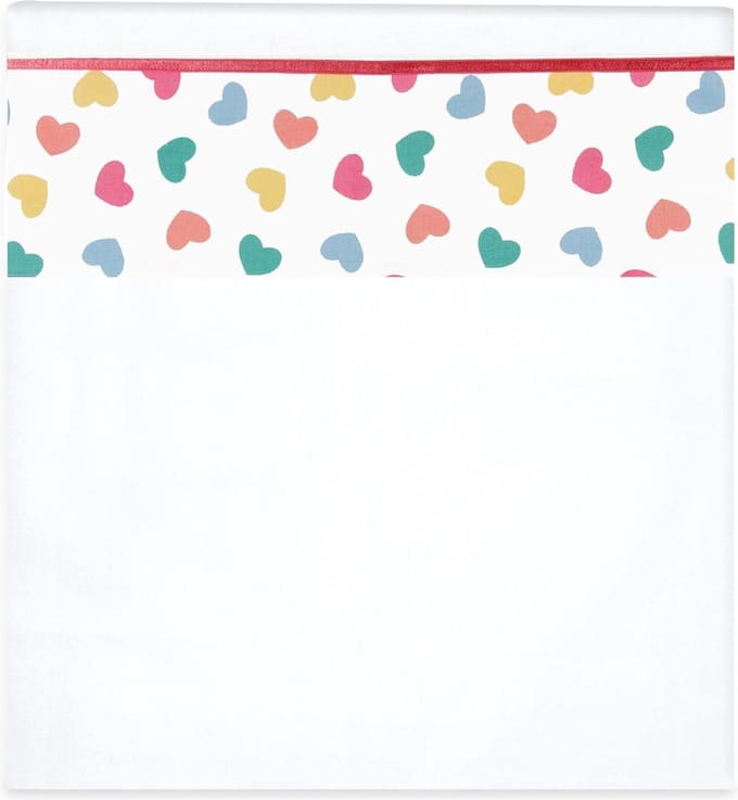 Briljant Baby Wieg Laken Mandy - 75x100 - Roze