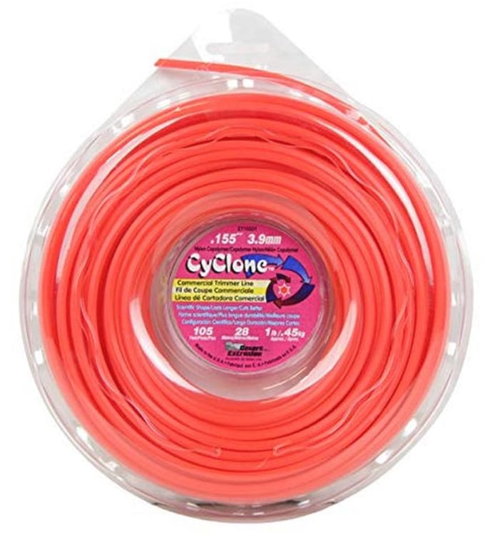 trimmerdraad 1,5 x 4,5 m - rood