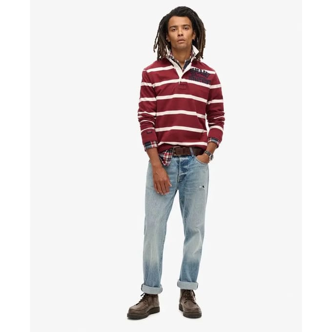 Superdry - Athletic rugby top - Heren - Tops
