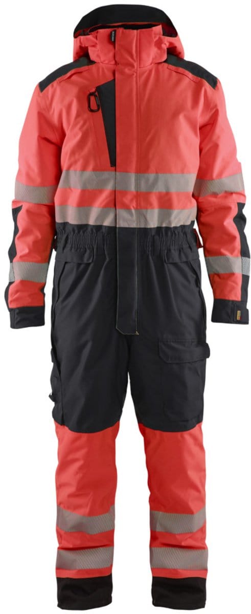 Blaklader 6725-1977 Winteroverall High Vis - High Vis Rood/Zwart - MS