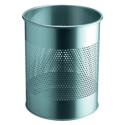 Papierbak durable 3310-23 15 liter 165mm Perforatie zilver