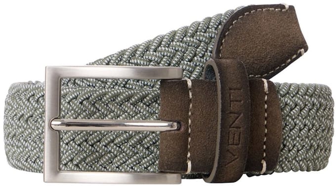 Venti Heren Riem 154397100-377 Groen - ONE SIZE