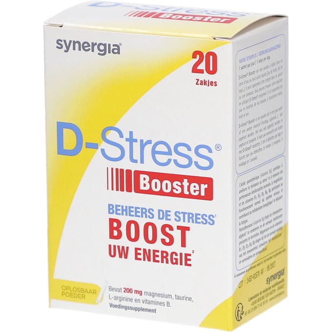 Synergia D-Stress Booster Poeder 20 Zakje