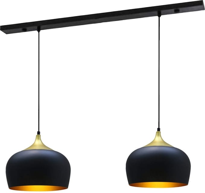 Bamyum Kreis Hanglamp Industrieel Metaal Ø30 cm, Vintage Hanglamp, E27 Pendellamp