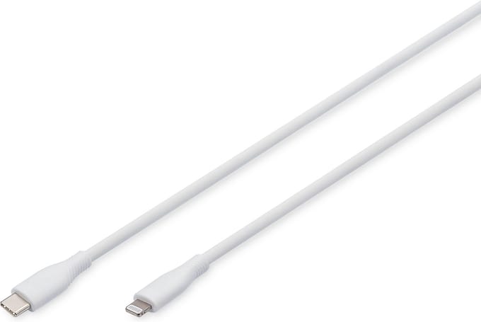 Digitus AK-600110-005-W Lightning-kabel 0,5 m Wit