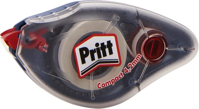 Compact Roller Correctietape 4.2mm x 8.5m - Voordelige Verpakking van 10 Stuks