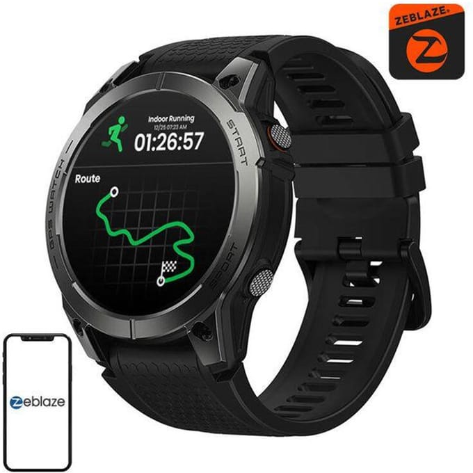 Smartwatch Zeblaze Stratos 3 Pro (Zwart)