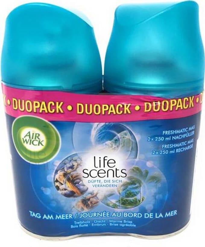 Air Wick Freshmatic Doftspridare Refill Duopack Life Scents Turquoise Oasis 2x25 ml