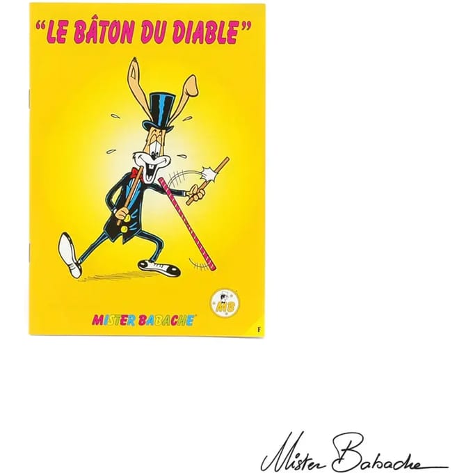 Boek van 24 pagina's Mister Babache Golo