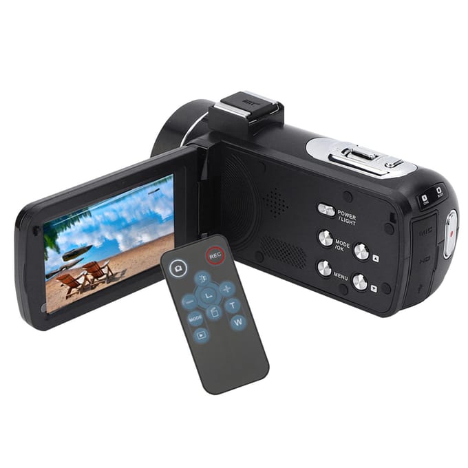 4K Anti Shake High Definition Digitale Video 18X Zoom 3in IPS Aanraakscherm