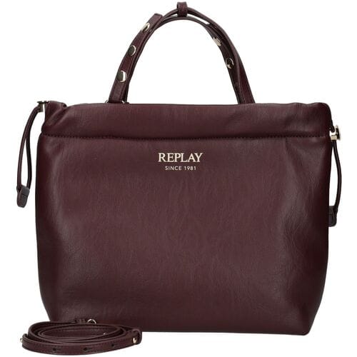 REPLAY handtas schoudertas Handbag Huckleberry wijnrood