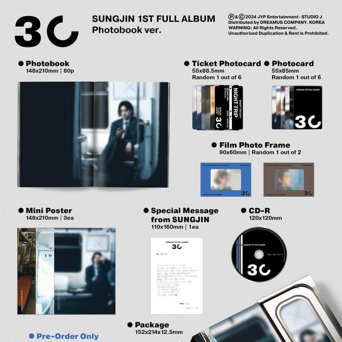 SUNGJIN-30 (LIVRE PHOTO Ver.) gray