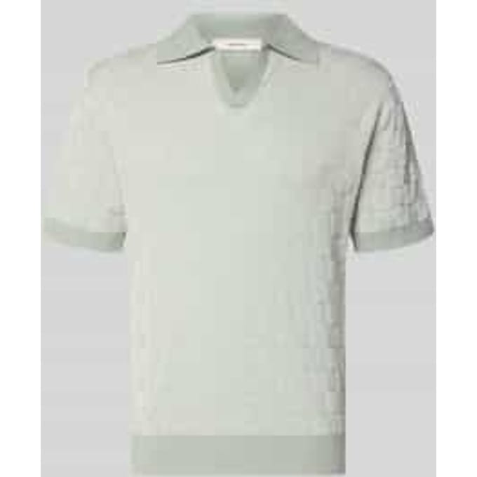 relaxed fit poloshirt van puur katoen model 'MILAS'