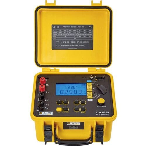 Chauvin Arnoux CA 6255 micro-ohmmeter
