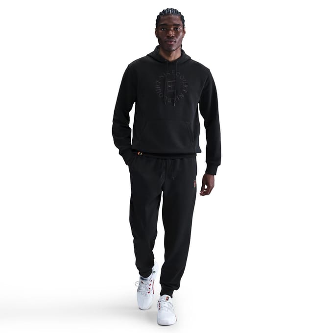 Nike Court Dri-Fit Heritage Sweater Met Capuchon Heren-Zwart
