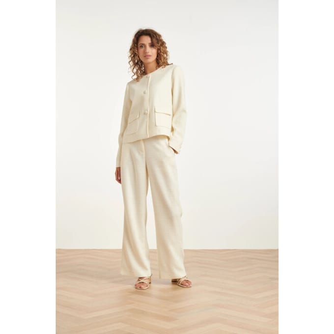 Smashed Lemon Klassieke tweed-style blazer |