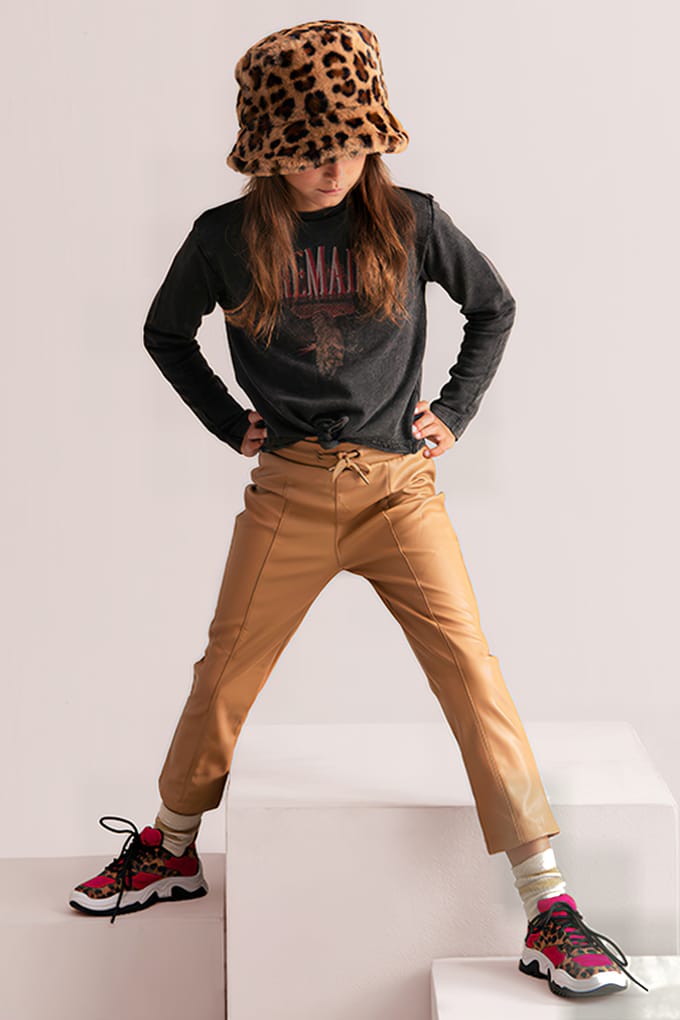 Shoeby Printed T-shirt Jill&mitch By Darkgrey Größe: 122/128 | T-Shirts Outlet | kids | Grau