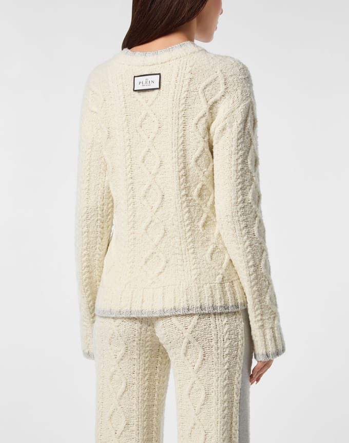 Loose Fit V-Neck Sweater