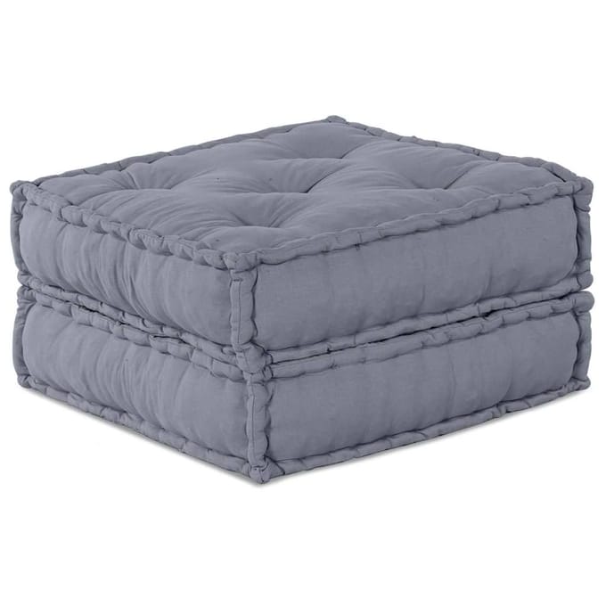 vidaXL - Modulebankeenheid - 2 - st - Stof - Grijs - 140 - x - 70 - x - 36 - cm