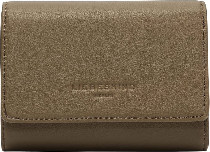 LIEBESKIND BERLIN Leren Portemonnee Classics Nora Purse Salvia Kaki