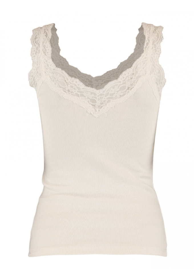 Hailys Top - SL C TP Si44na - M tot L - voor Vrouwen - gebroken wit