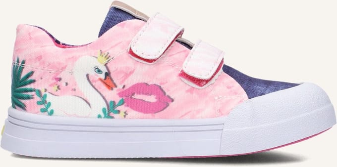 Go Bananas Swan Sneakers - Meisjes - Roze - Maat 28