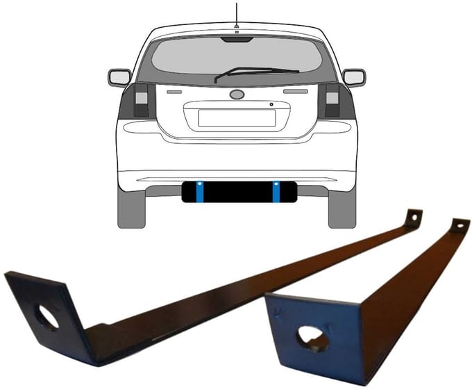 Brandstoftank klemmen voor Toyota Corolla E12 2001-2007