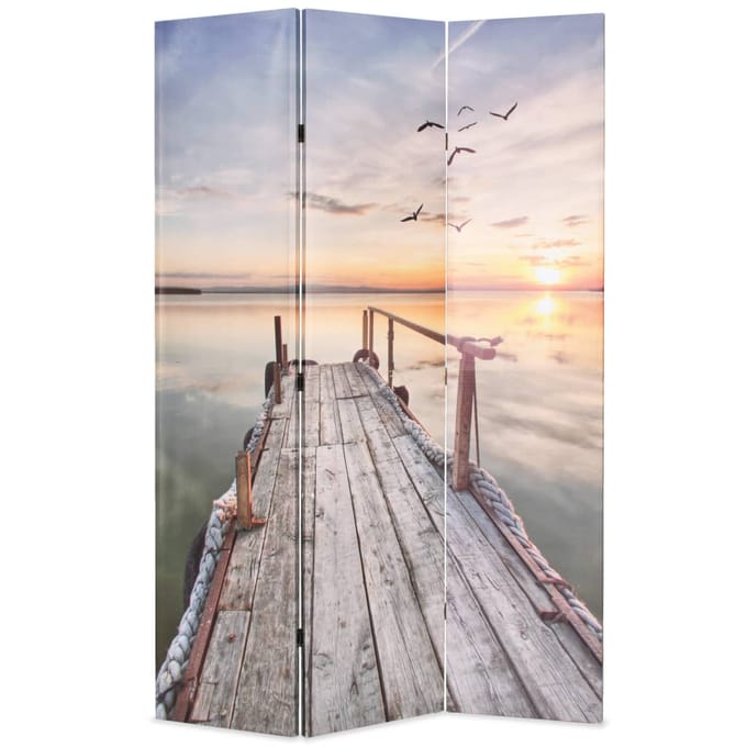 vidaXL - Kamerscherm - inklapbaar - meer - 120x170 - cm