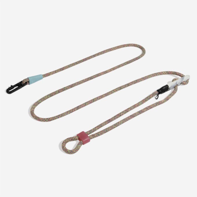 Zee.Dog Looplijn Handsfree Gravity - Hondenriem - Multi-Color 120-240 Cm