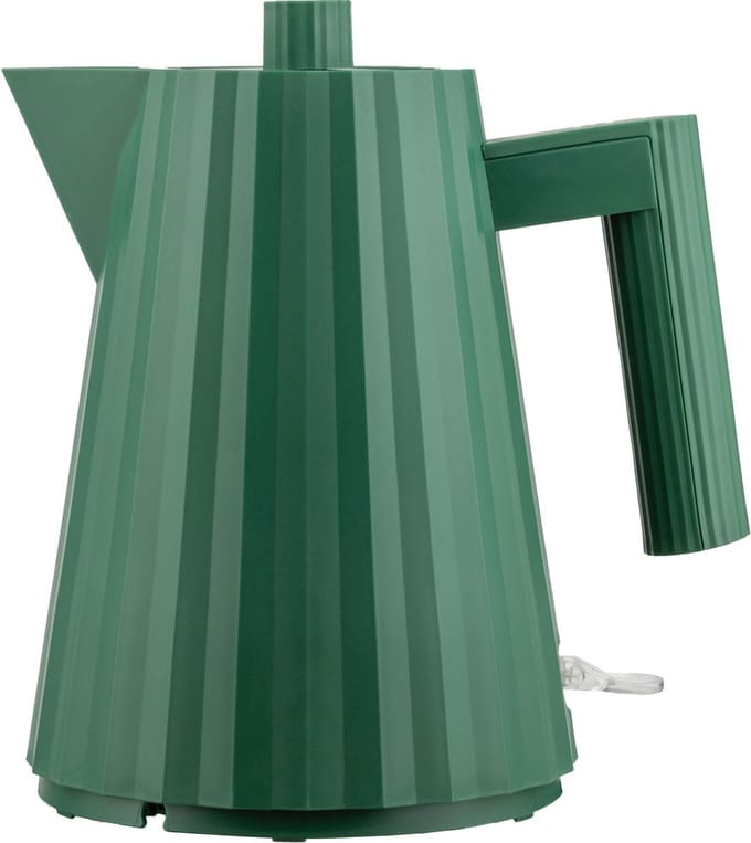 Alessi Plissé Waterkoker - 1L - Kunststof - Groen