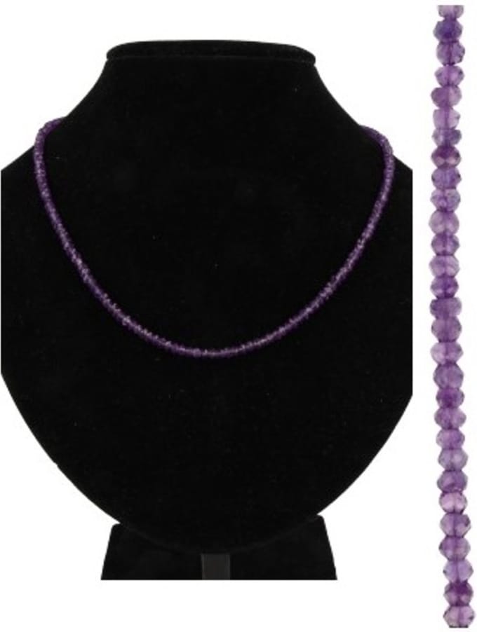 Amethist summer vibes ketting