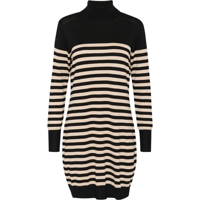 Gestreepte trui jurk voor dames KAFFE Astrid