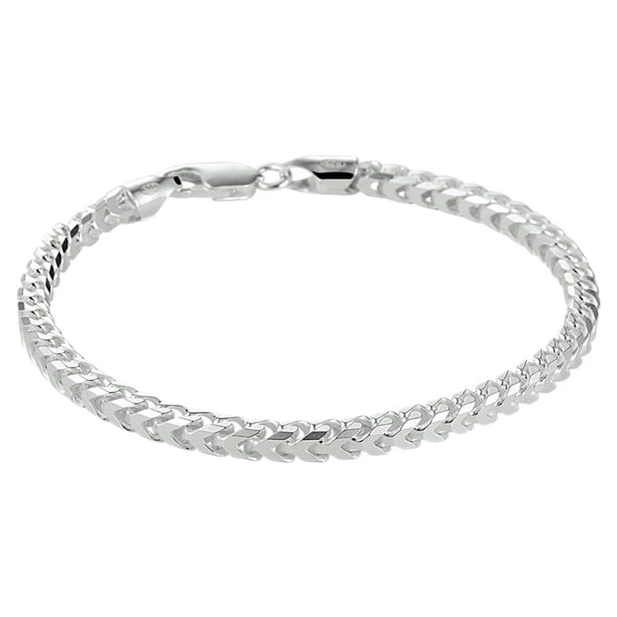 Zilveren gourmette armband 4,0 mm 1021144