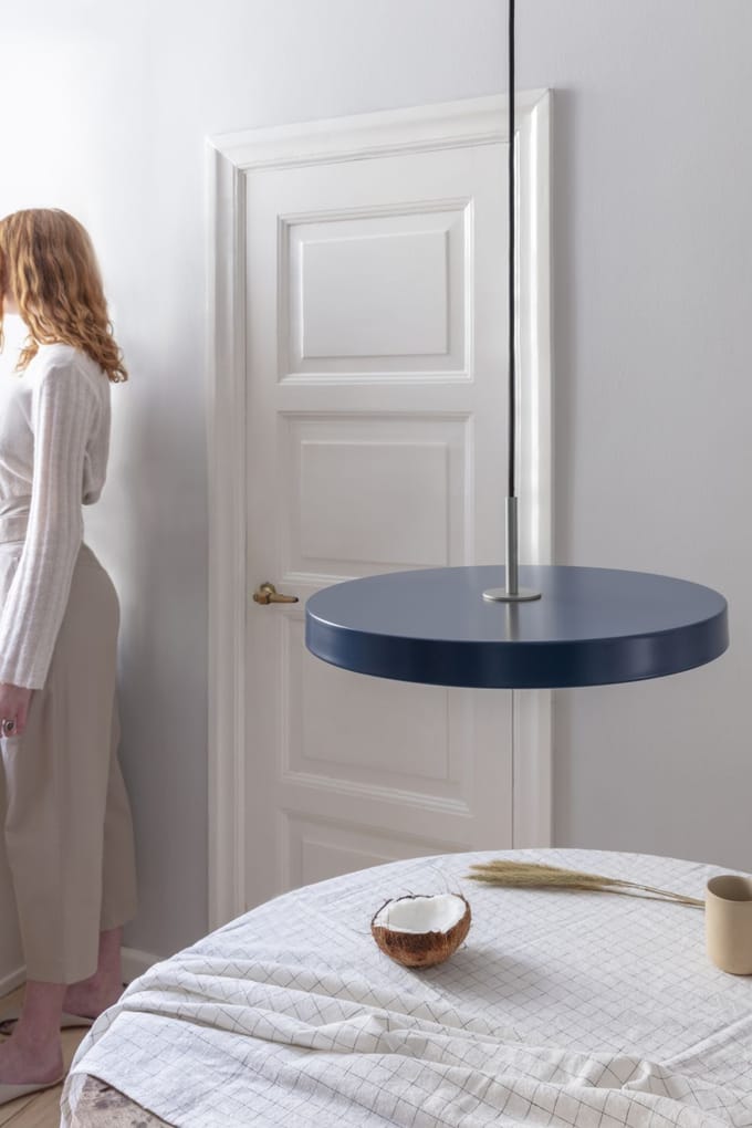 UMAGE Asteria Hanglamp - staal - petrol