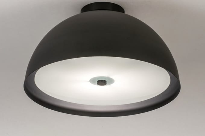 Lumidora Plafondlamp 73821 - Plafonniere - BANDRA - E27 - Zwart - Metaal - ⌀ 41 cm