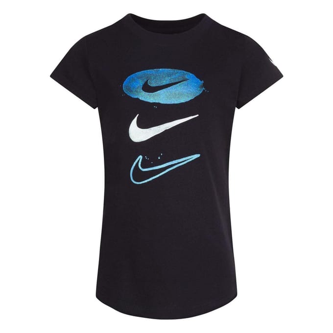 Nike Kinderen/Kinderen Daze Pill Swoosh T-Shirt (Zwart)